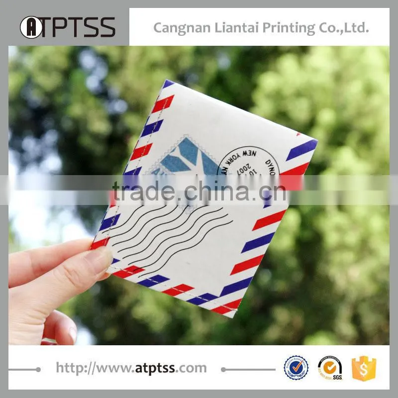 LT-Airmail billfold and tyvek wallet printed wallet