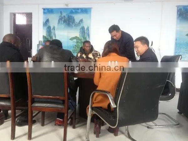 HUAHONG new type and good quality Lead edge runner wet pan mill to SUDAN