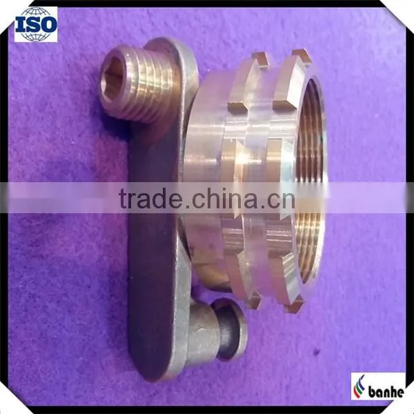 Precision copper foeged part pipe part custom made in Cixi