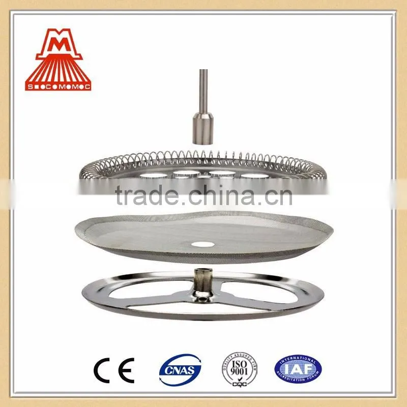 China suppliers wholesale W124-CP051 Hot selling stainless steel french press in copper