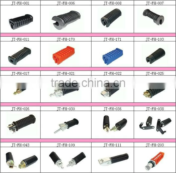 OEM Alloy Motorcycle Foot Peg/Common blue foot pedal
