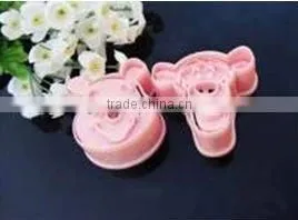 Cake Decoration tool- 2pcs cartoon cookie cutter Fondant Cake Tools Doraemon