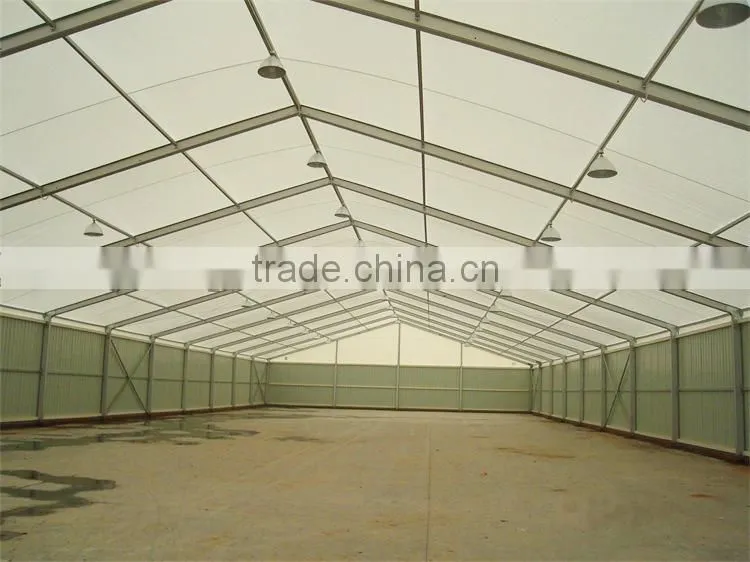 Large aluminium warehouse buildings storage tent hangar for sale