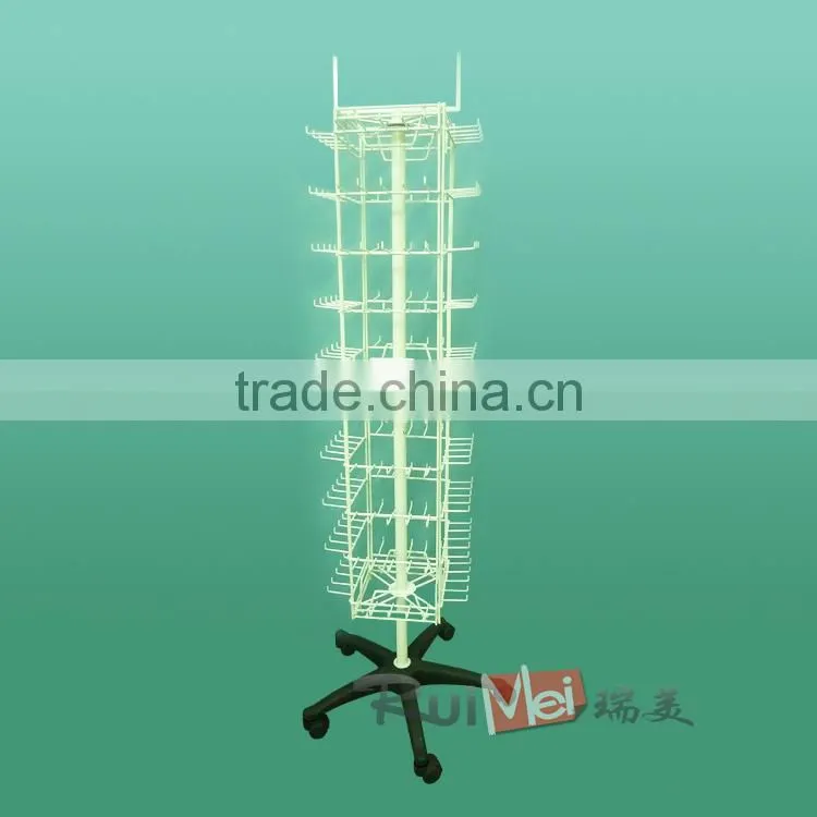 2015 New Design Supermarke Metal Peg Hook Display Rack