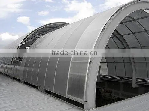 Guangzhou 3 layer polycarbonate hollow sheet