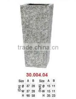 Vietnam Fiberglass light weight flower pots and planters
