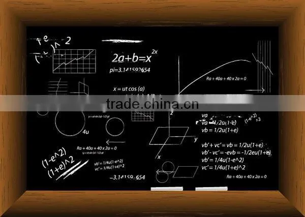 Double sided slate chalkboard