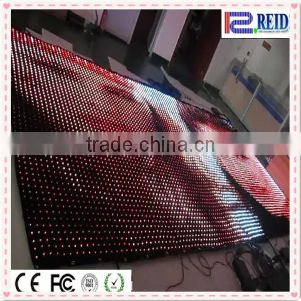 High quality china hd p5 led display screen hot xx flexible led video curtain