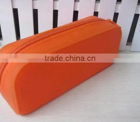 promotional silicone pencil case pen bag woman wallet bags