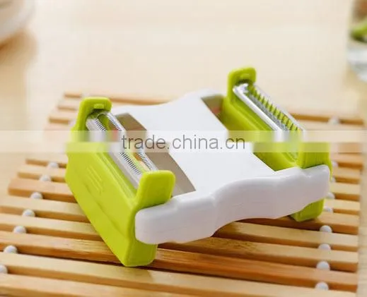 stainless steel as seen on tv fruit Retractable portable multifunction vegetable peeler