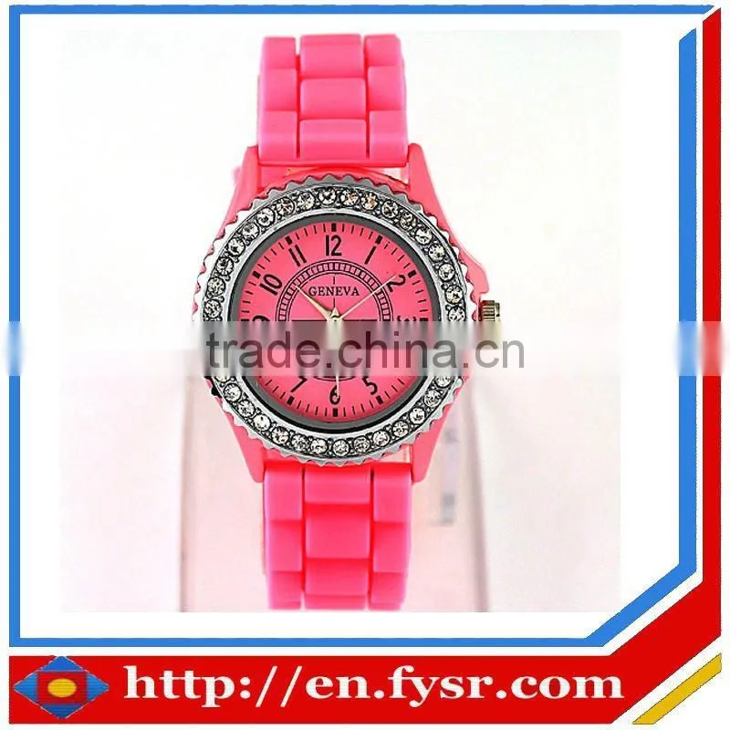 Classic Gel Silicone Crystal Men Lady Jelly Watch Gifts Stylish Fashion Luxury