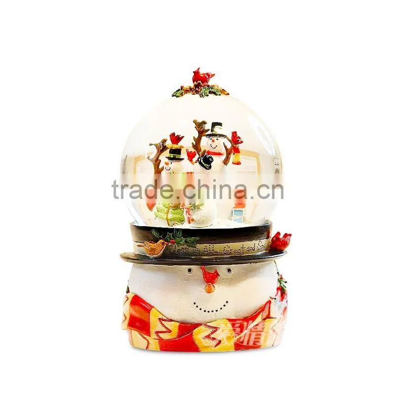 Resin Christmas Snow globe