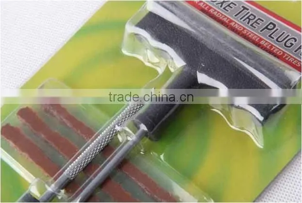 5pcsEmergency tubeless tire repair kit/Car tyre repair tool kit/Tire repair tool kits with 3pcs glue