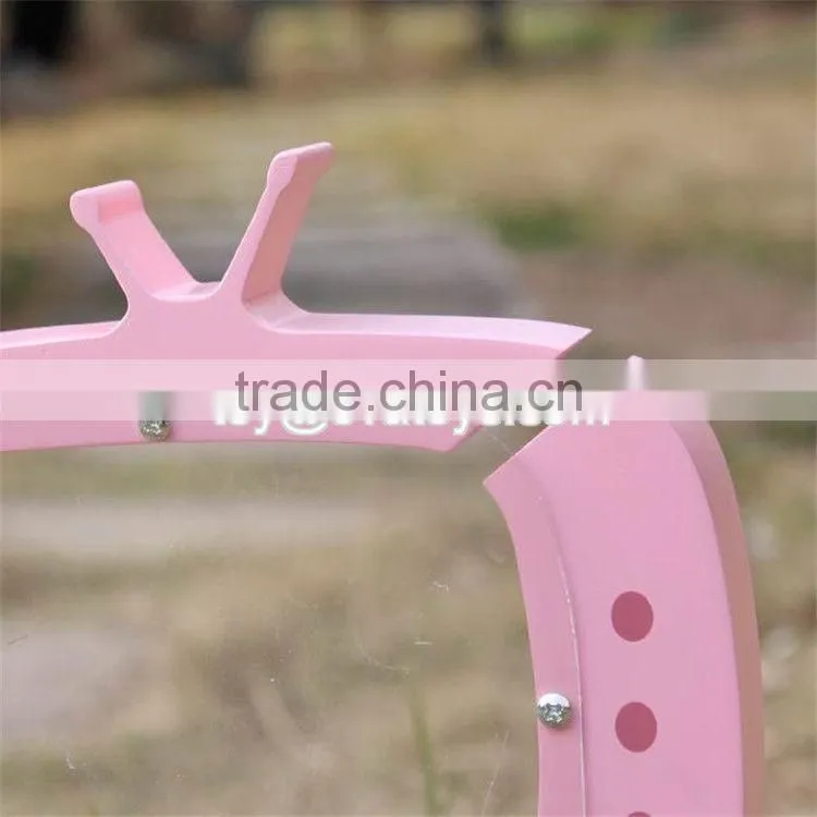 New design TV shape girls lovely wooden coin bank with logo customize W02A253