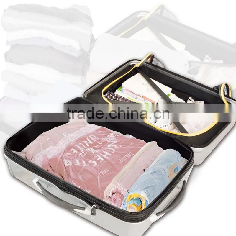 Gear Space Saver Travel Bags. No Vacuum Rolling Compression