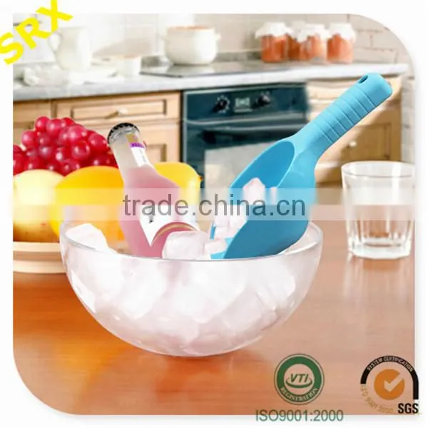 2 pint new plastic ice scoops, Plastic ice scoop fruit sorbet candy wedding sugar party, OEM plastic ice scoops manufacturer