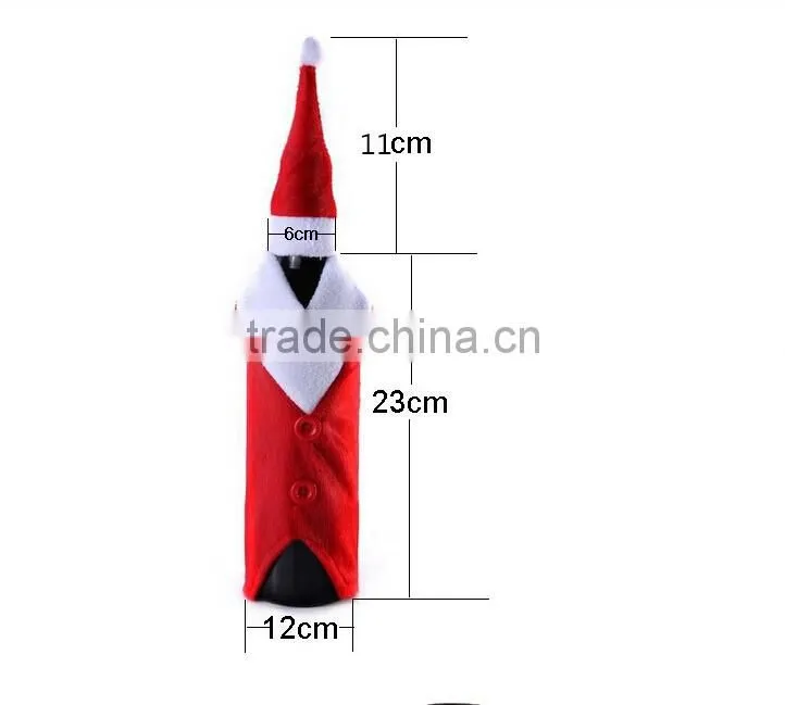 HOT selling Christmas wine gift bags decorative wine bottle holder