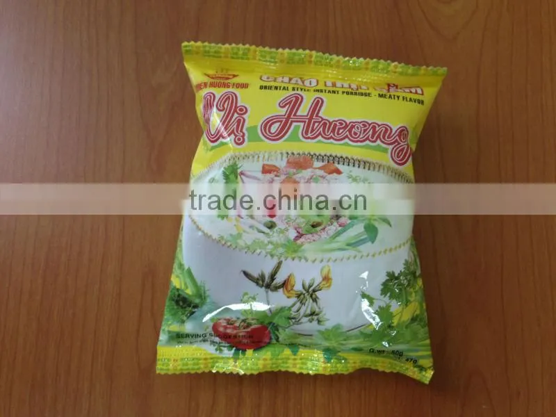 Meaty flavour instant congee (instant porridge) VI HUONG