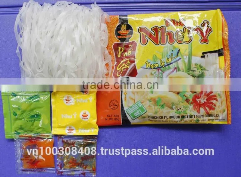 "Nhu Y" chicken instant rice noodles