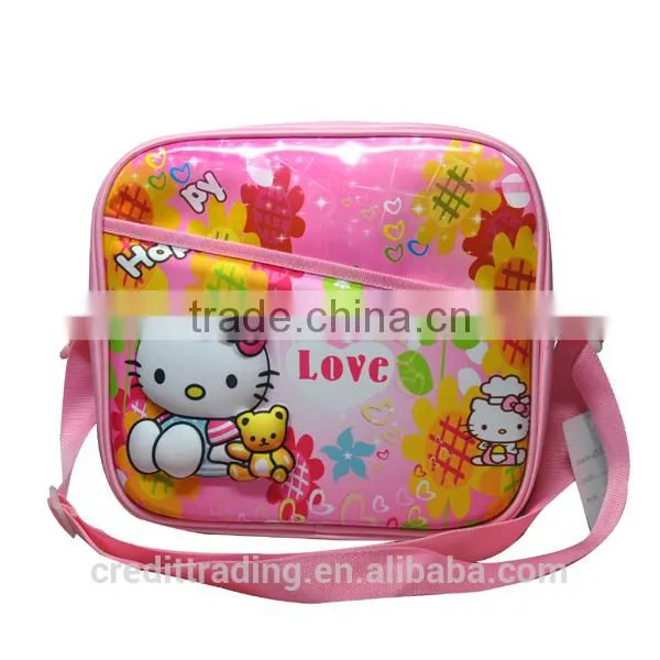 2015 hot sell kinds of kids shoulder bag