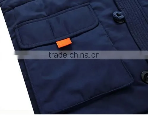 Custom Super warm windproof jacket unisex parka cotton padded winter jacket