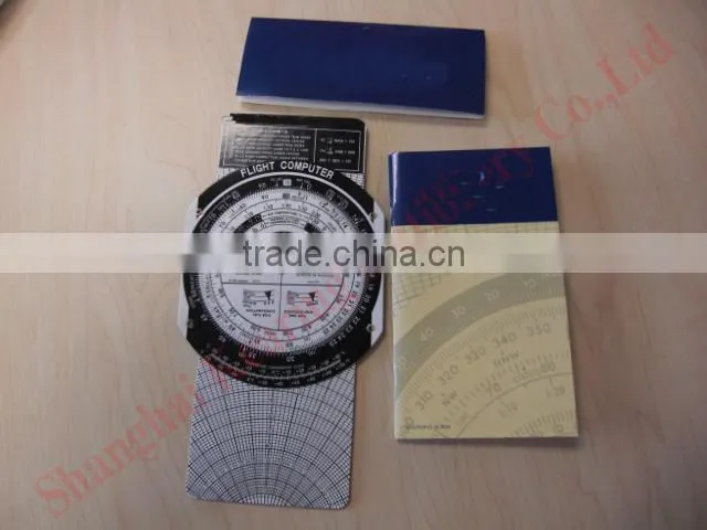 Kearing brand rectangular aluminium aviation kneeboard with accurate scale for pilot training