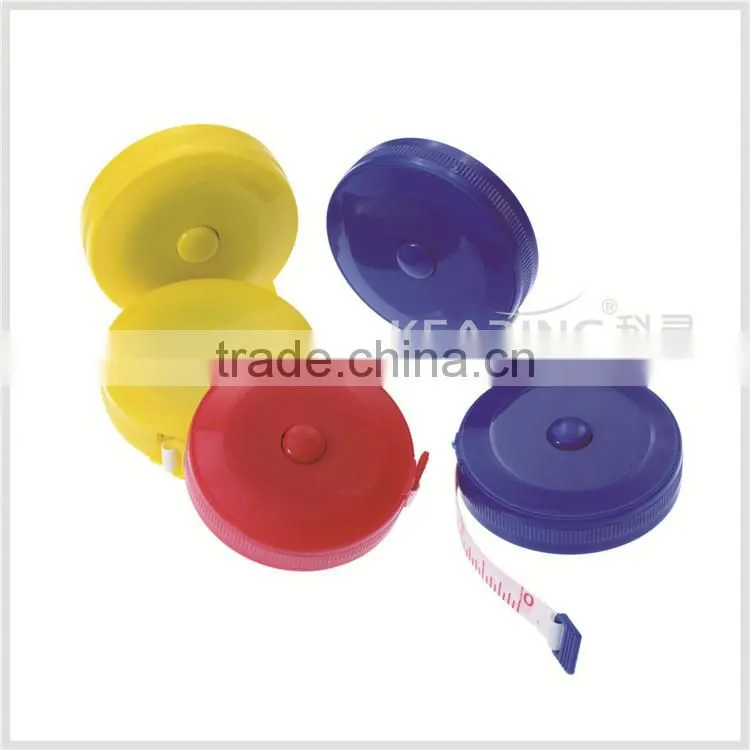 Automatic retraction rulers measuring with 150cm & 60inch length, soft measuring tape for sewing fabric measure #KR150