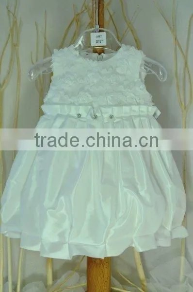 Summer ruffle party dress for baby girls baby princess dress