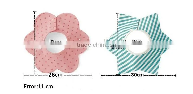 Fashion rotatable multi-shape baby boys & girls bib