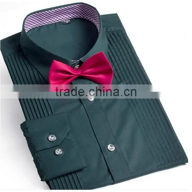 Latest style men's dress shirt fancy men's formal dress shirt