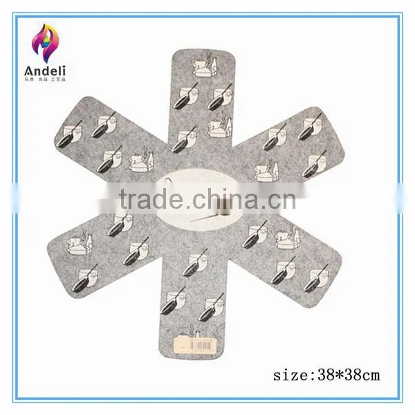 factory supply hot polyster felt cooking pot pad