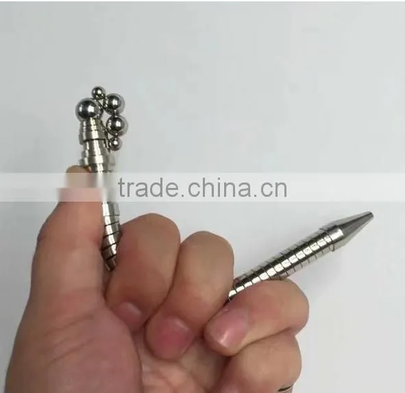 new design Think Ink Pen twist flex slide toy pen stress fidget pen