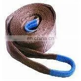 high quality strong flat polyester lifting slings webbing belt