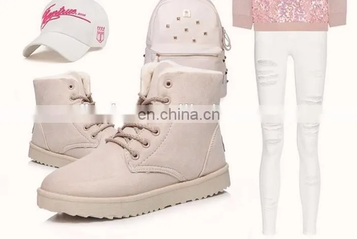 New arrival women boots warm snow boots platform ankle boots