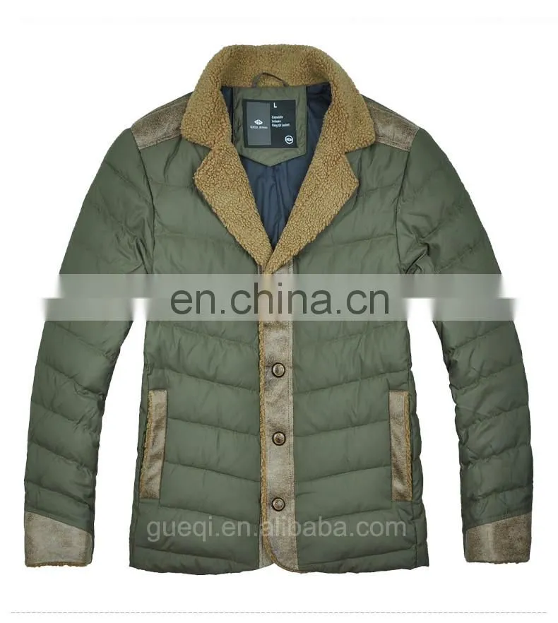 2015 fur collar and placket pu cuff Softshell jacket