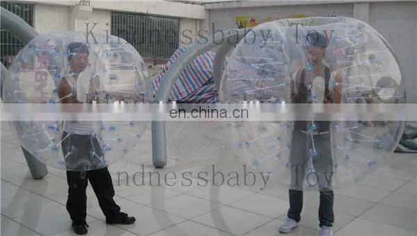 Human inflatable bumper bubble ball, inflatable bumper ball for sport game