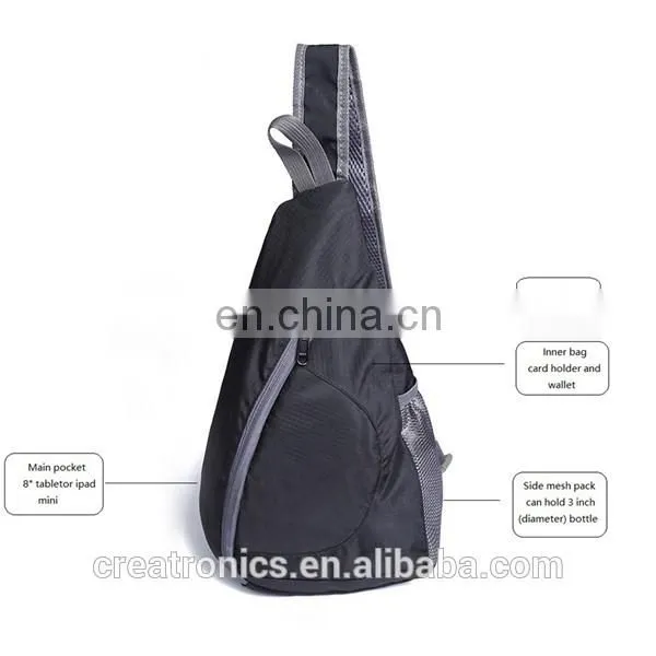 Sports College Students Hiking Shoulder Sling Bag, Travel Teenager School Bags Backpack