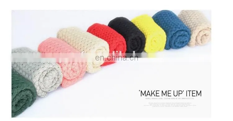 wholesale Loose Knit acrylic Infinity Loop Circle Scarves