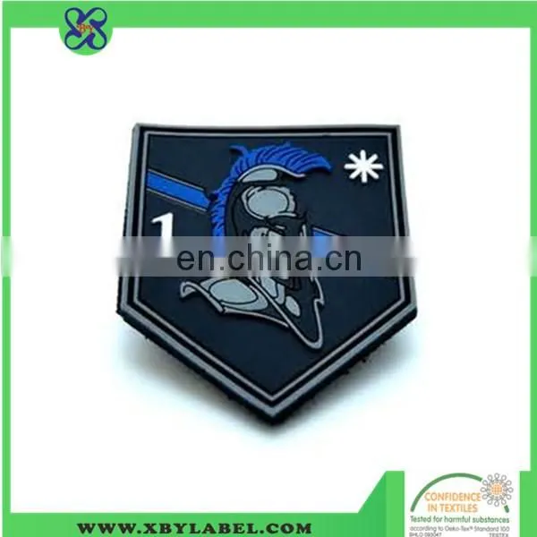 3D silicone clothing label/ iron on rubber patch