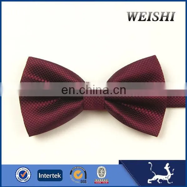 fashion design white wedding plain bow tie mens