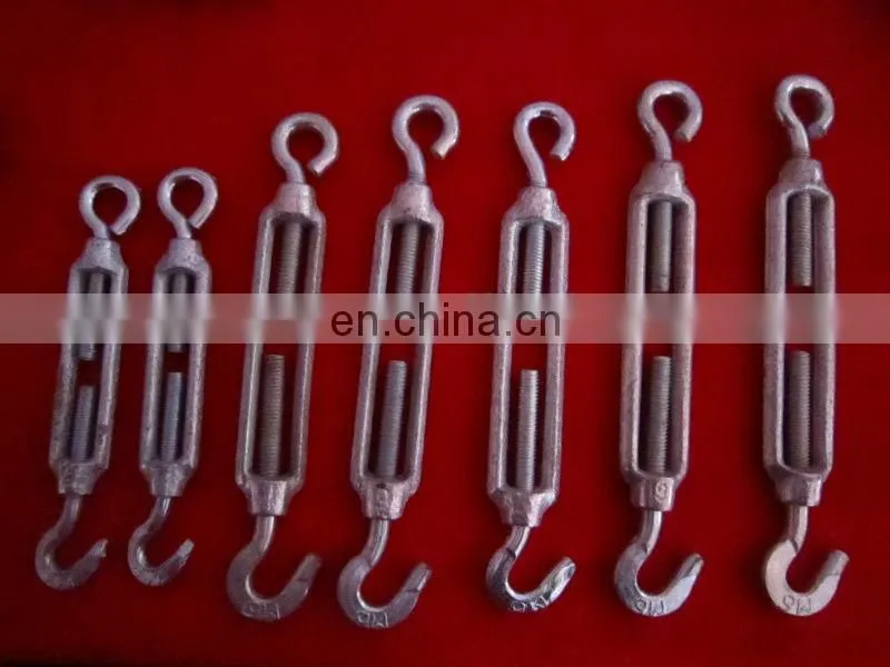 welded carbon steel Hamburger turnbuckle heavy duty turnbuckle