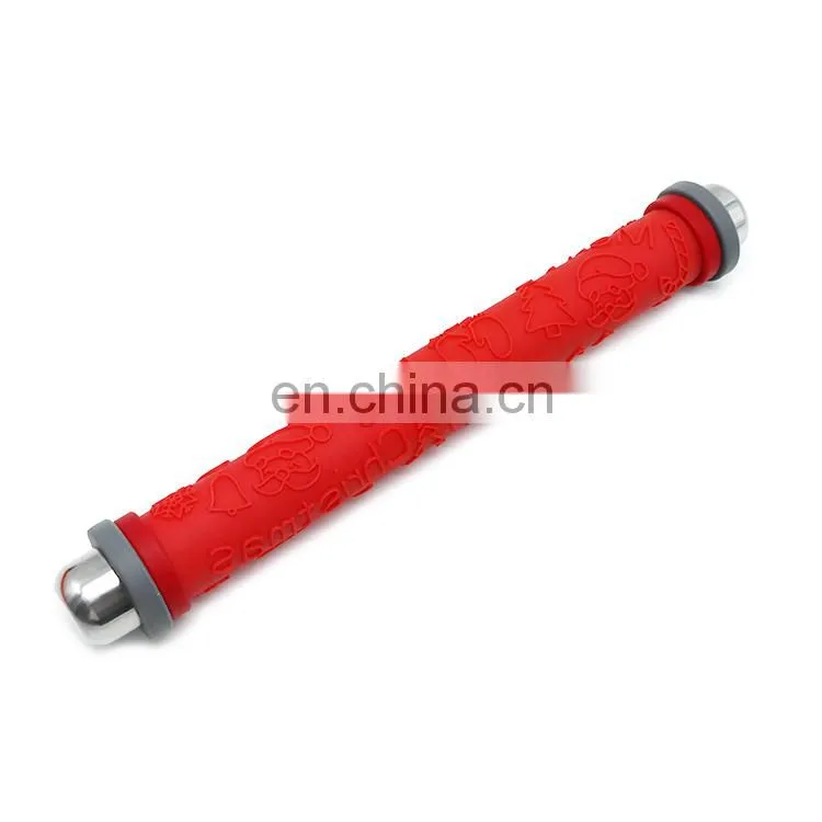 Best Selling Non-stick Decoration Silicone Covered Rolling Pins