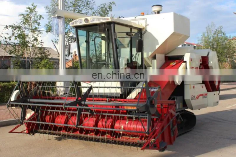 High Quality Self-propelled Rubber Track Combine Harvester 4LZ-5.5A For Sale