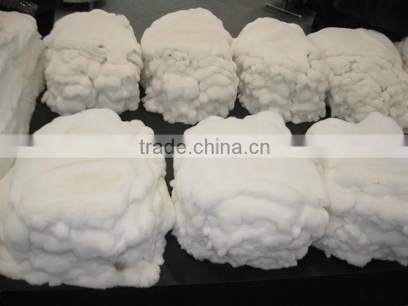 Rabbit fur plate rabbit fur skins