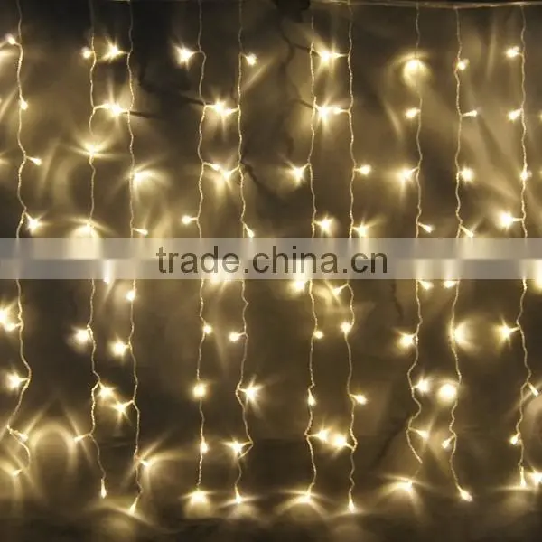 9.8ft 300 LED Weatherproof Freeze-proof Outdoor String Light Curtain Light for Christmas Xmas Wedding Party Home Deco HNL099