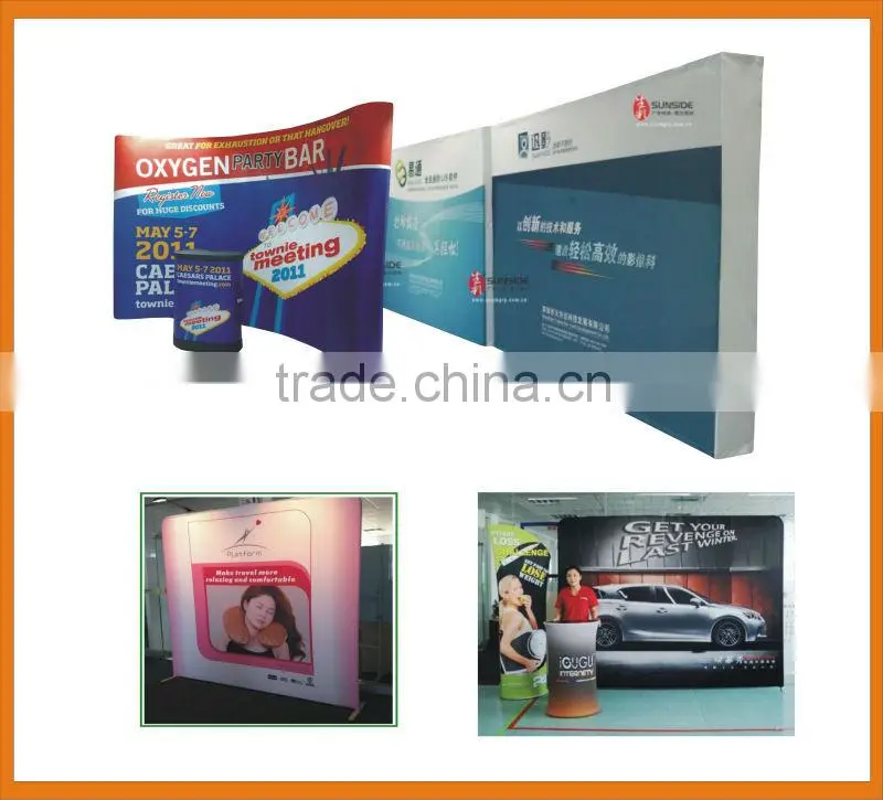 velcro pop up display / Shenzhen manufacturer pop up display D-0622