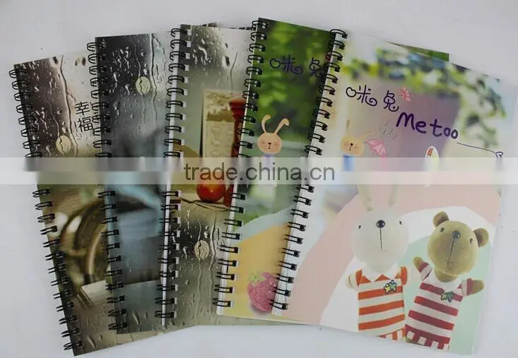 pp cover new spiral book notebook student notebook