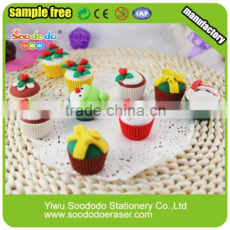 Fancy Kids toy Christmas Erasers