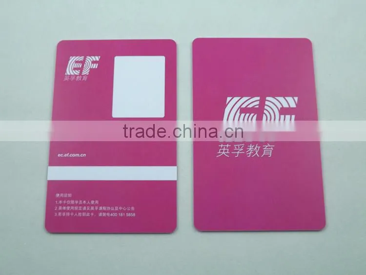 Pvc Card Factory,Transparency Pvc Card for job card