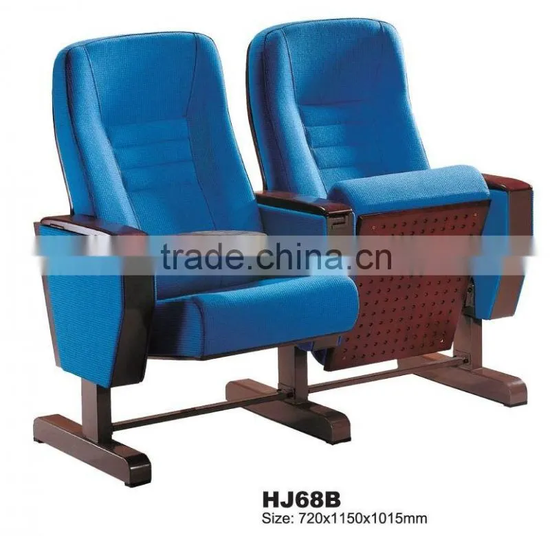 Moveable steel leg armchair HJ68B-L